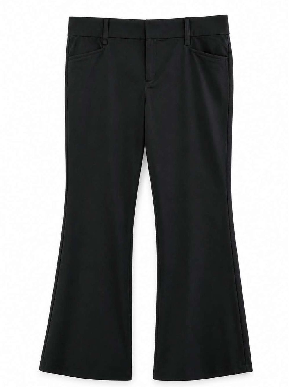 Jacob Deep Brown Pinstriped Boot Cut Dress Pant – Size 14 GUC